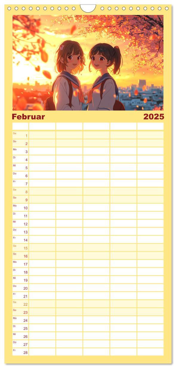 Bild: 9783457223062 | Familienplaner 2025 - Anime Kalender ¿ Charaktere im Slice-of-Life...