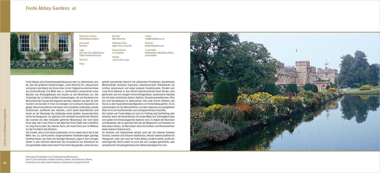 Bild: 9783809447436 | Britische Gartenkunst - Über 60 traumhafte Gärten in England,...
