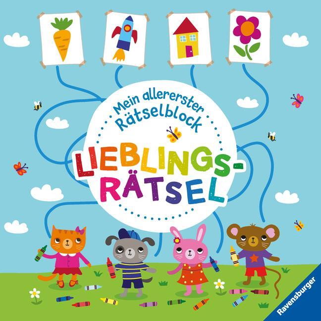 Cover: 9783473489831 | Ravensburger Mein allererster Rätselblock - Lieblingsrätsel -...