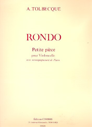 Cover: 9790230352567 | Rondo | Auguste Tolbecque | Buch | Combre Edition | EAN 9790230352567