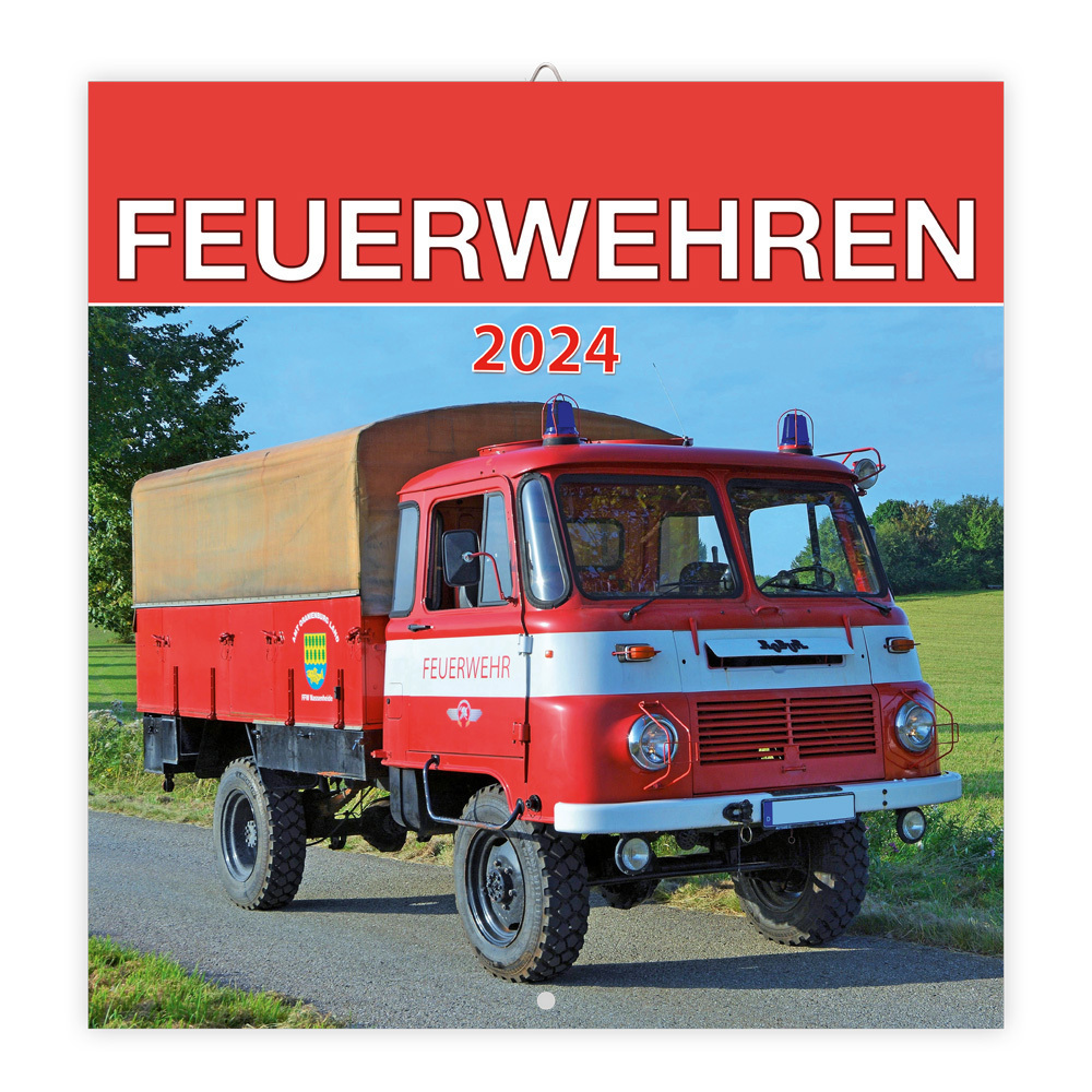 Cover: 9783965529717 | Trötsch Broschürenkalender Feuerwehren 2024 | Wandplaner | Co.KG