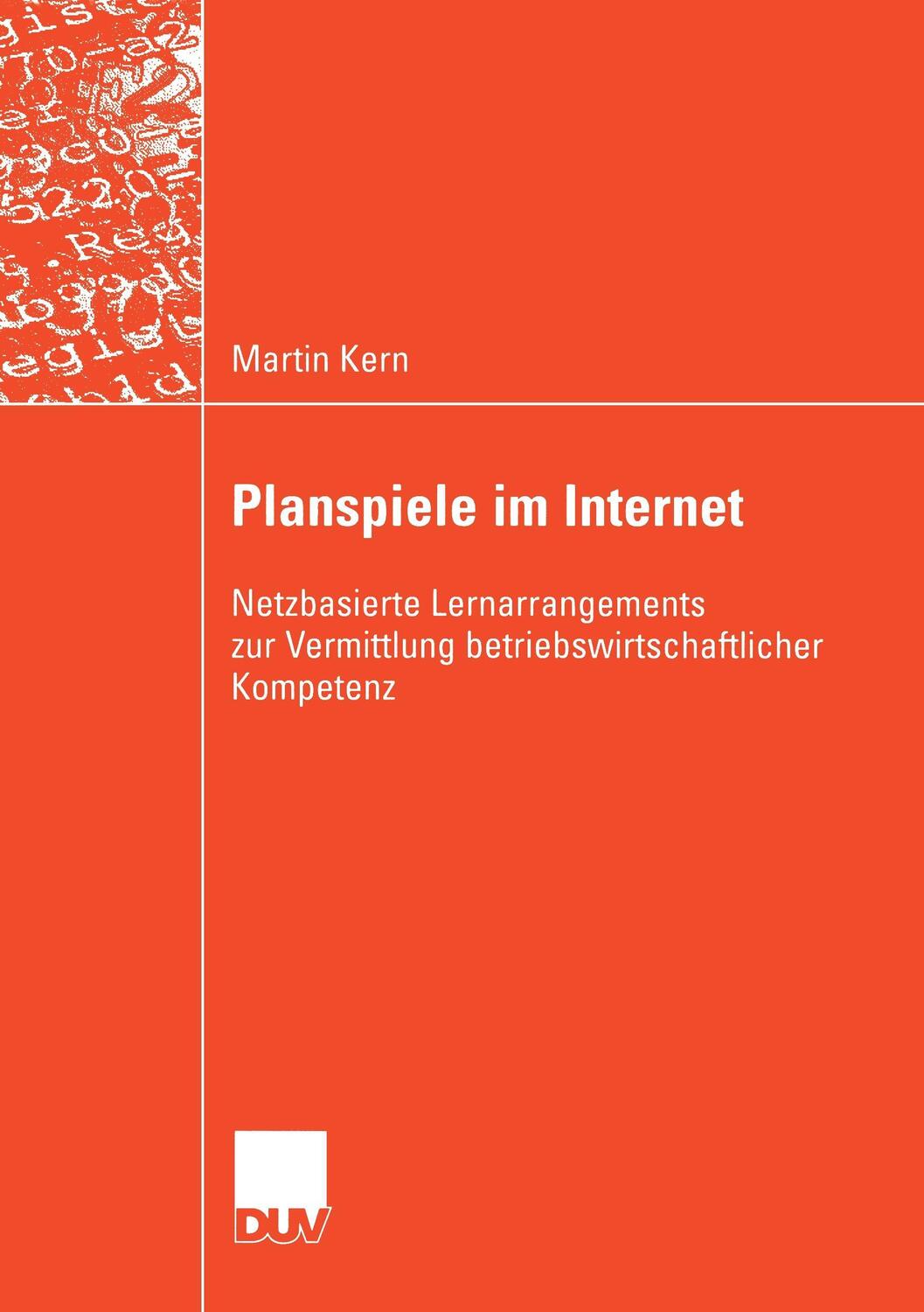 Cover: 9783824421725 | Planspiele im Internet | Martin Kern | Taschenbuch | Paperback | xviii
