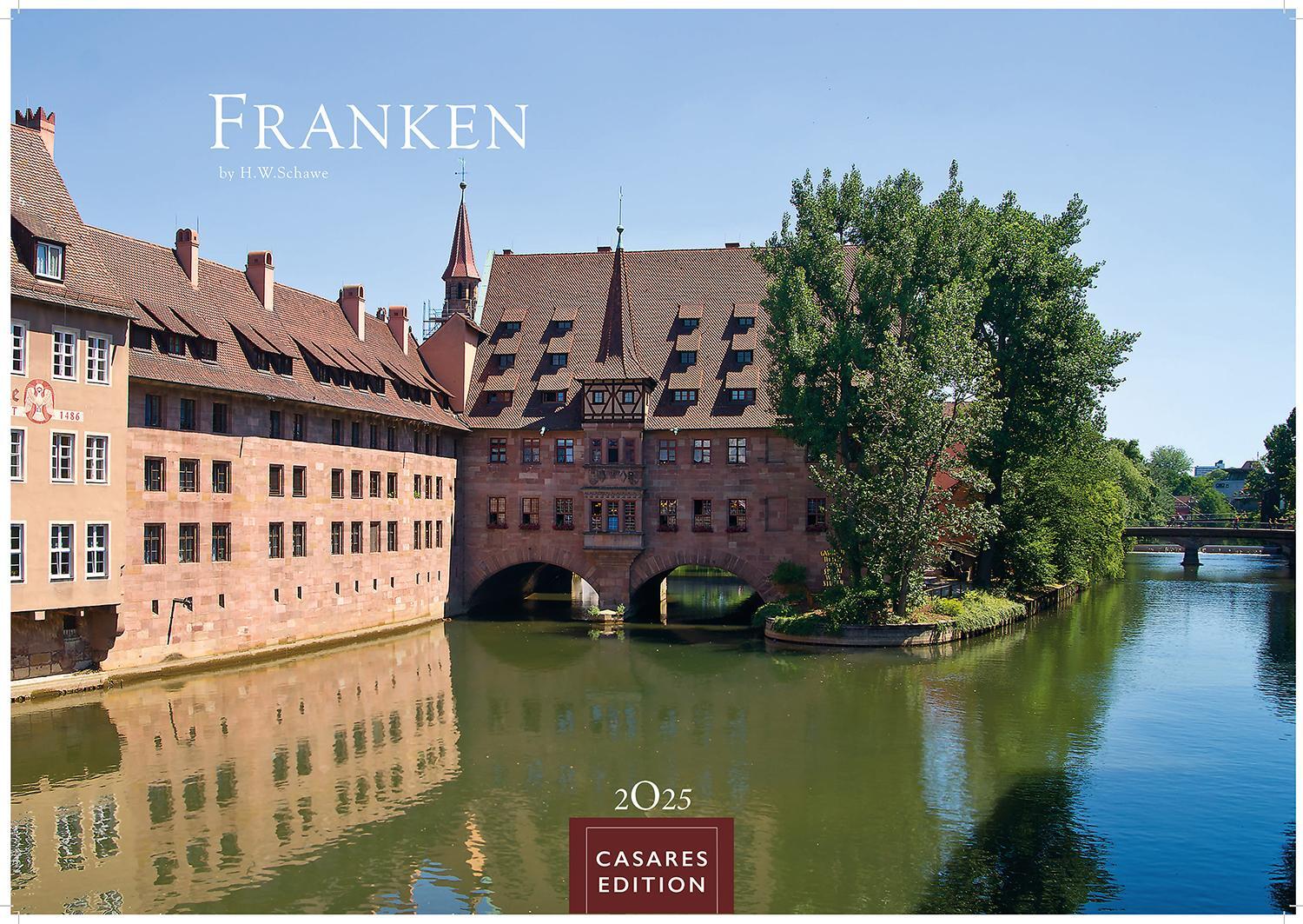 Cover: 9781835243121 | Franken 2025 L 35x50cm | H. W. Schawe | Kalender | 14 S. | Deutsch