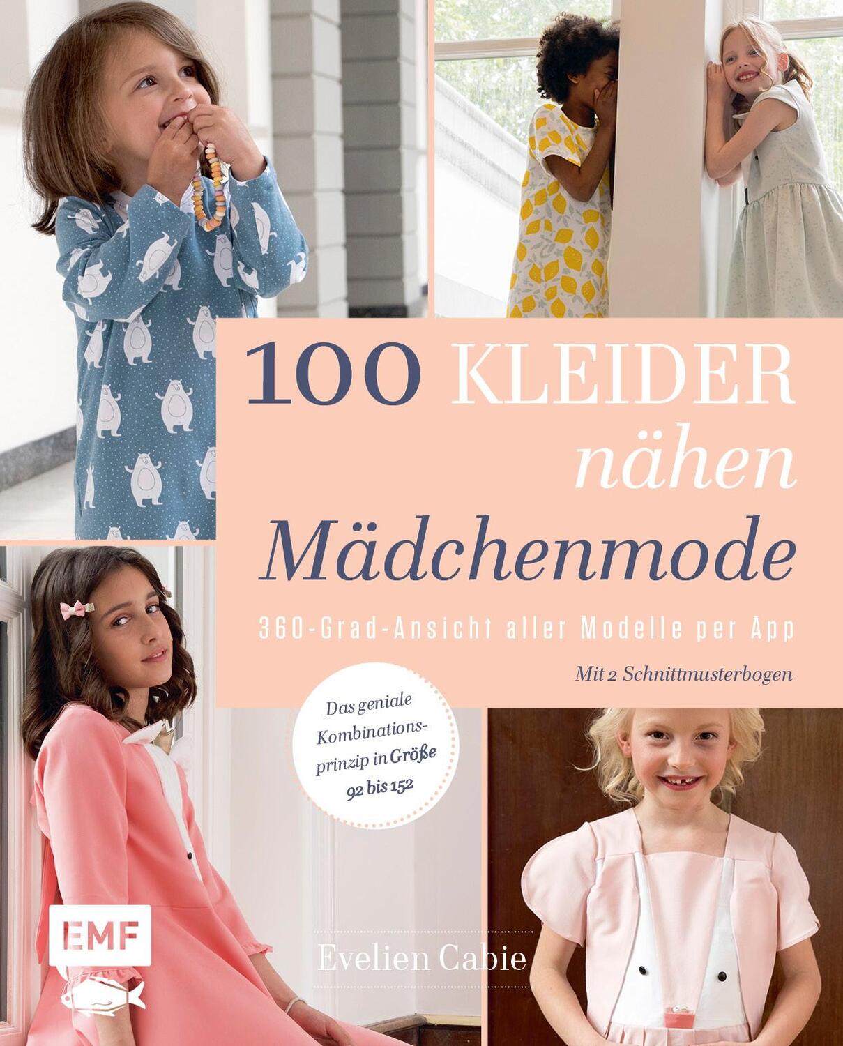 Cover: 9783745903249 | 100 Kleider nähen - Mädchenmode | Evelien Cabie | Buch | Deutsch