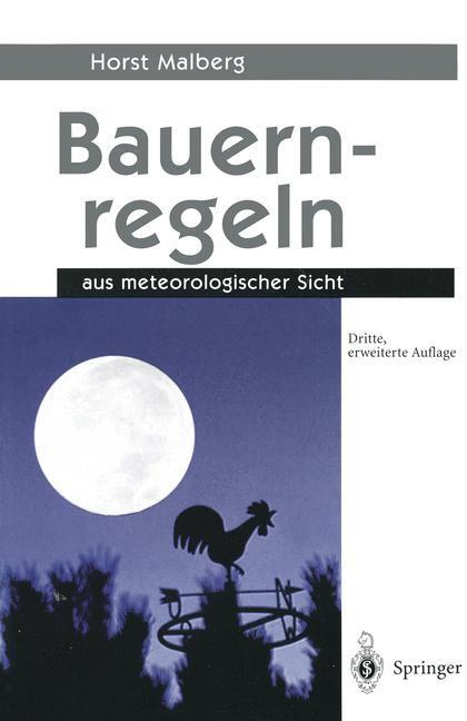 Cover: 9783540006732 | Bauernregeln | Aus meteorologischer Sicht | Horst Malberg | Buch