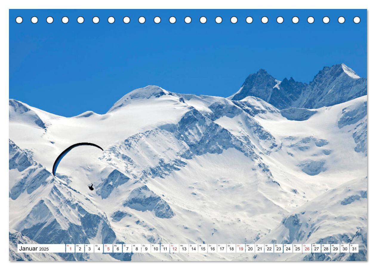 Bild: 9783435165612 | Rund um den Großglockner (Tischkalender 2025 DIN A5 quer), CALVENDO...