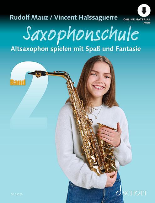 Cover: 9783795724320 | Saxophonschule 2. Alt-Saxophon. Lehrbuch. | Haissaguerre (u. a.)