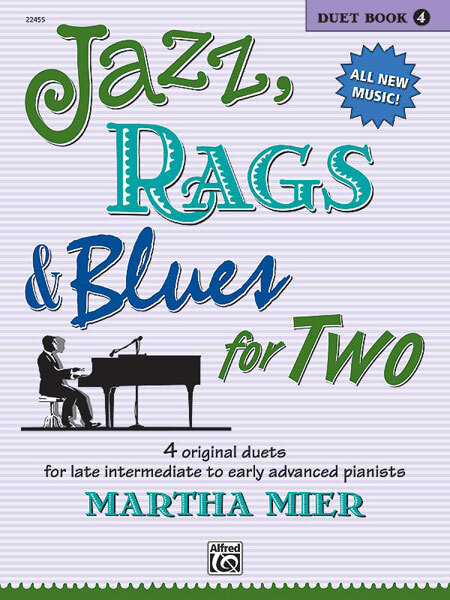 Cover: 38081227023 | Jazz, Rags &amp; Blues for 2 Book 4 | Martha Mier | Buch | EAN 38081227023