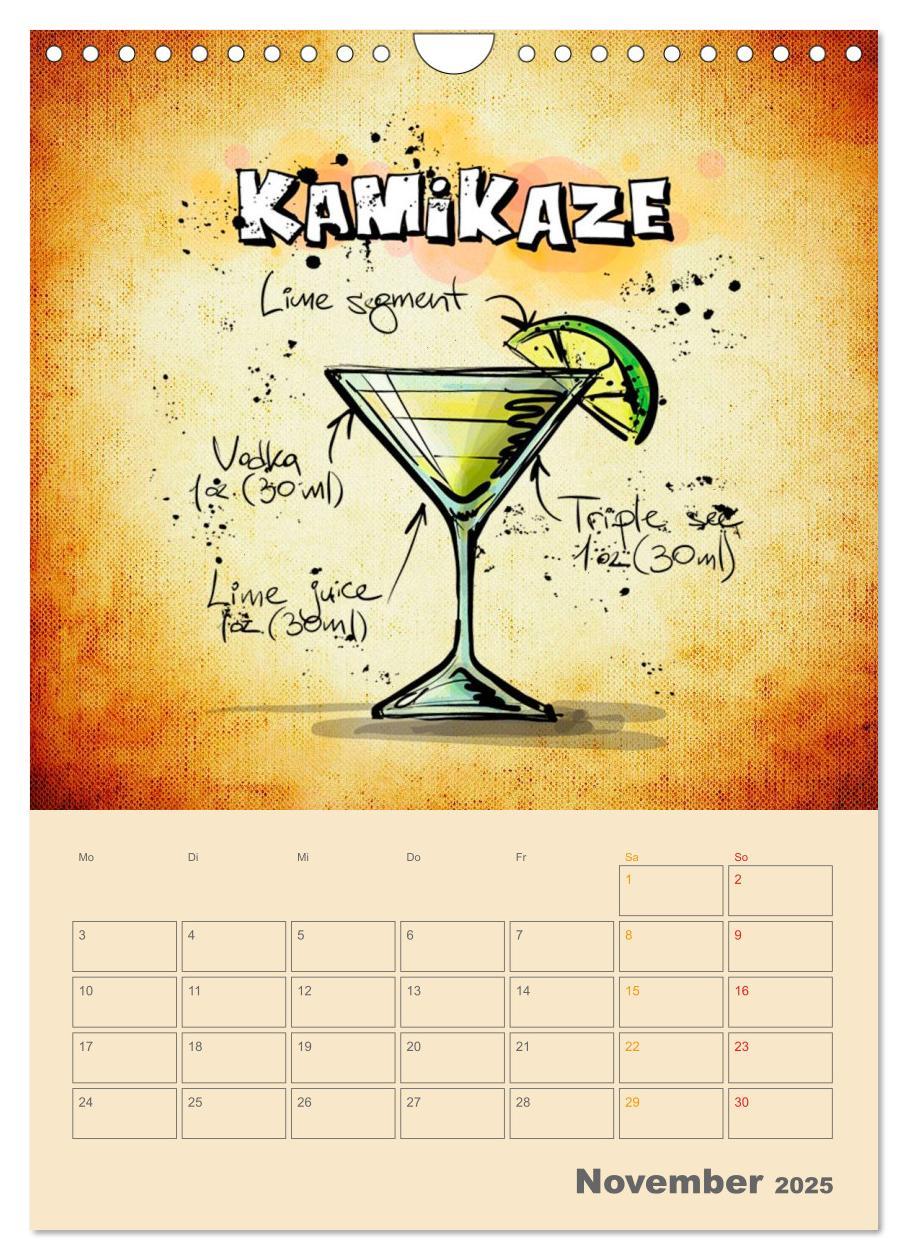 Bild: 9783457038499 | Coole Cocktails (Wandkalender 2025 DIN A4 hoch), CALVENDO...