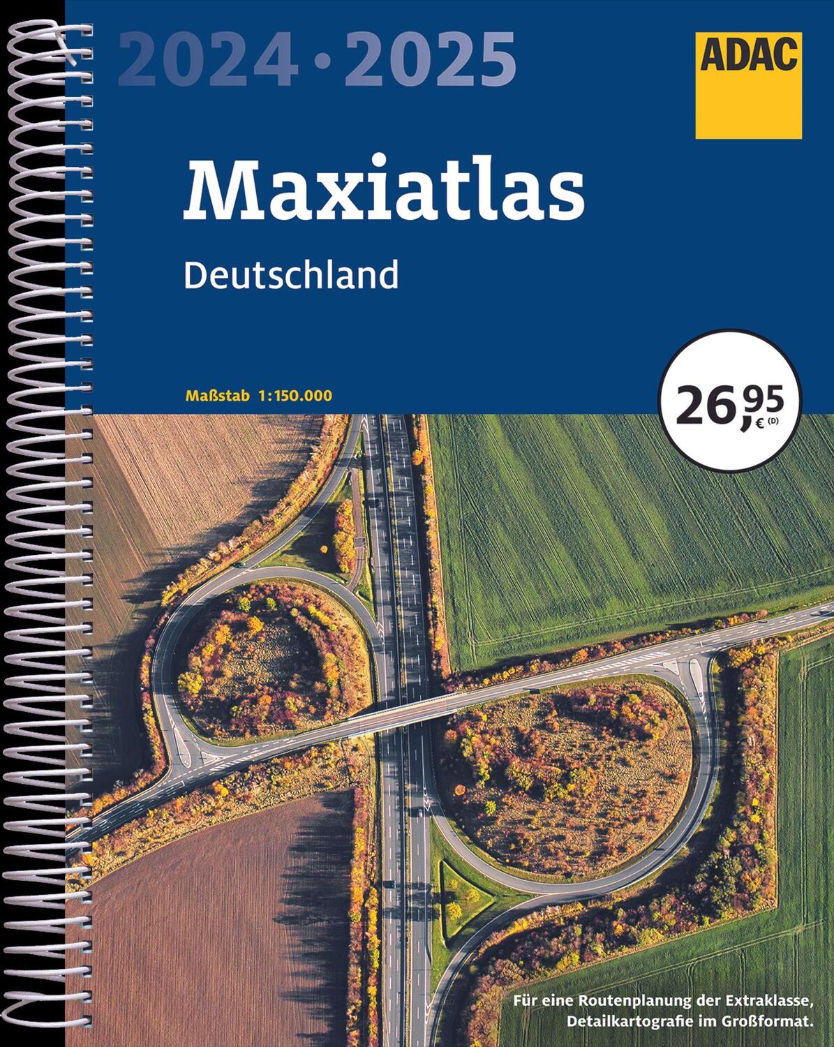 Cover: 9783826422942 | ADAC Maxiatlas 2024/2025 Deutschland 1:150.000 | Taschenbuch | Deutsch