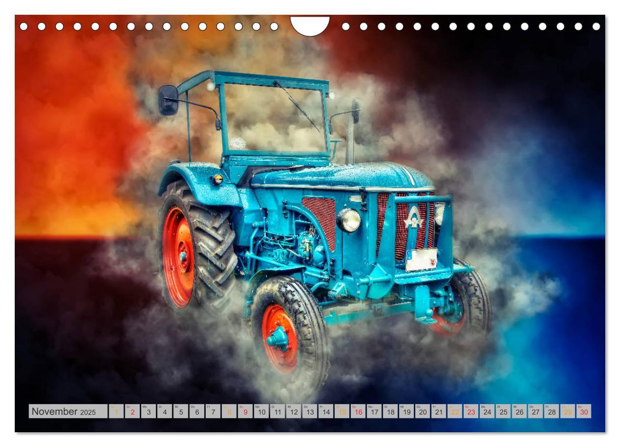 Bild: 9783435327652 | Traktor Legenden (Wandkalender 2025 DIN A4 quer), CALVENDO...