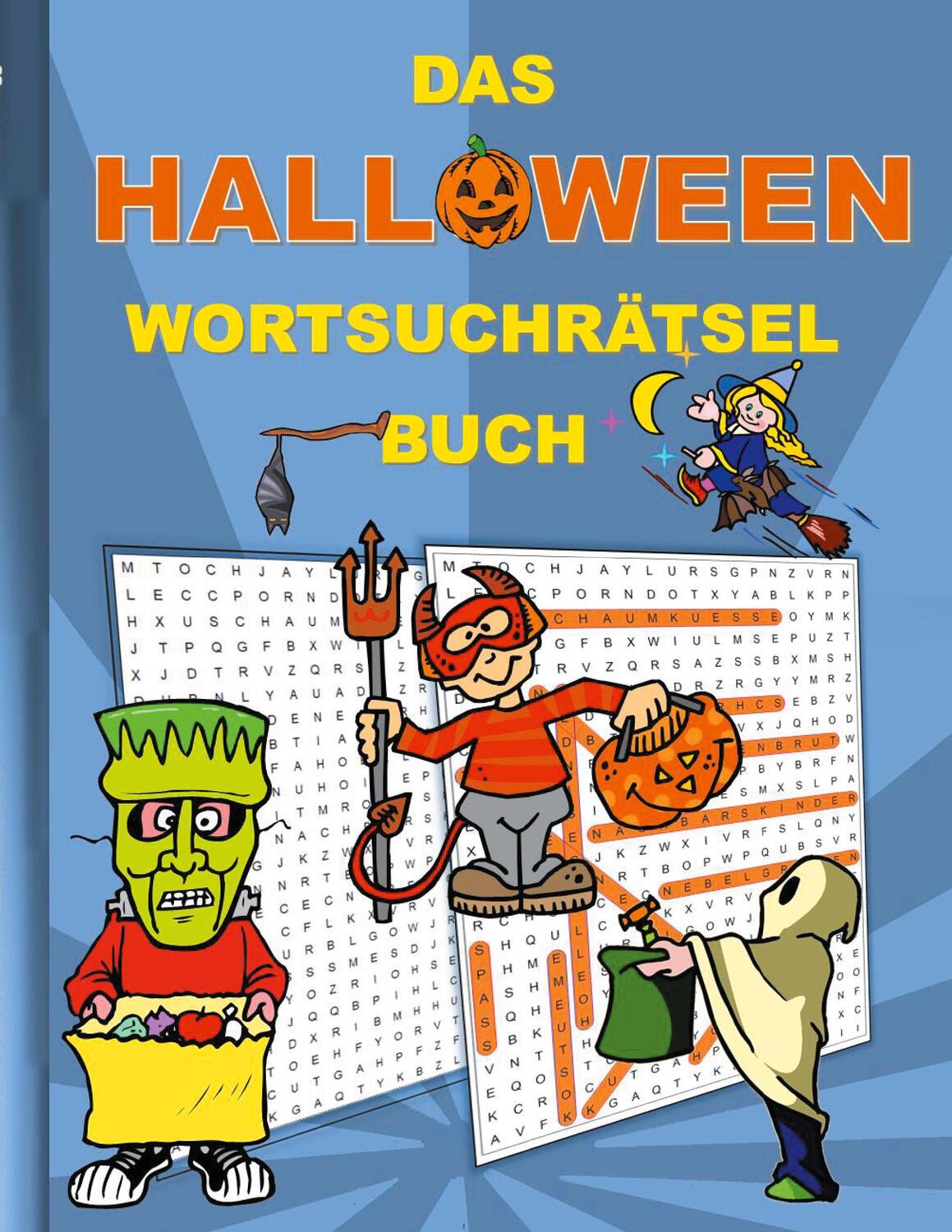 Cover: 9783754356074 | DAS HALLOWEEN WORTSUCHRÄTSEL BUCH | Brian Gagg | Taschenbuch | 40 S.