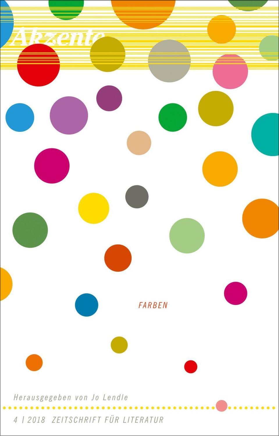 Cover: 9783446260863 | Farben | Edition Akzente 4/2018, Zeitschrift für Literatur | Buch