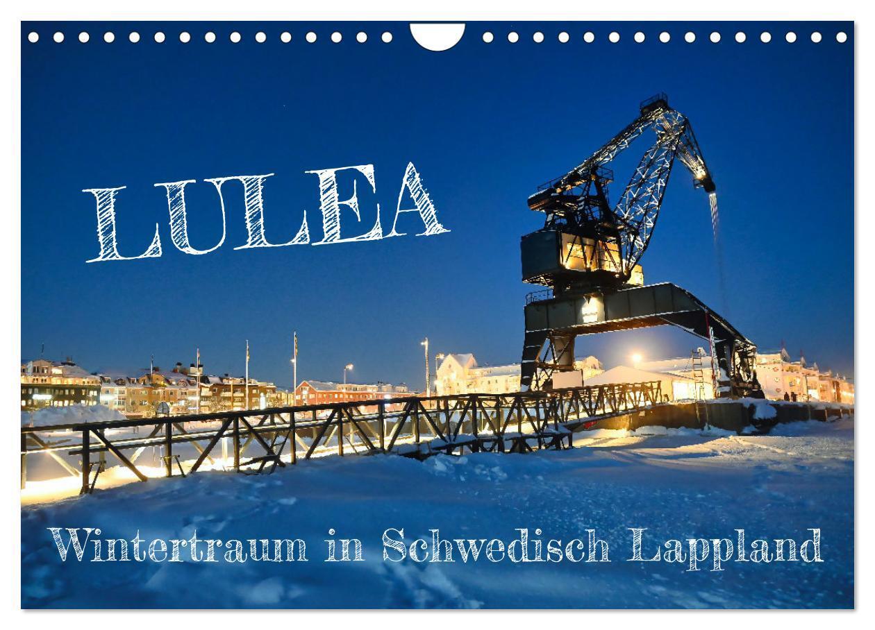 Cover: 9783675782754 | Lulea - Wintertraum in Schwedisch Lappland (Wandkalender 2024 DIN...