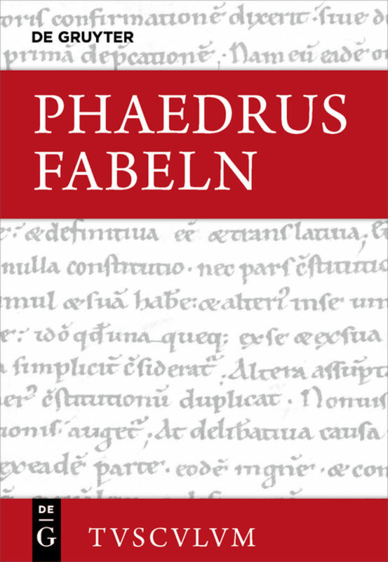 Cover: 9783110562323 | Fabeln | Lateinisch - deutsch | Phaedrus | Buch | Deutsch | 2018