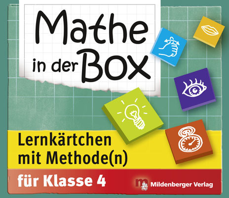 Cover: 9783619041213 | Lernkärtchen mit Methode(n) für Klasse 4 | Verena Anlauf (u. a.)
