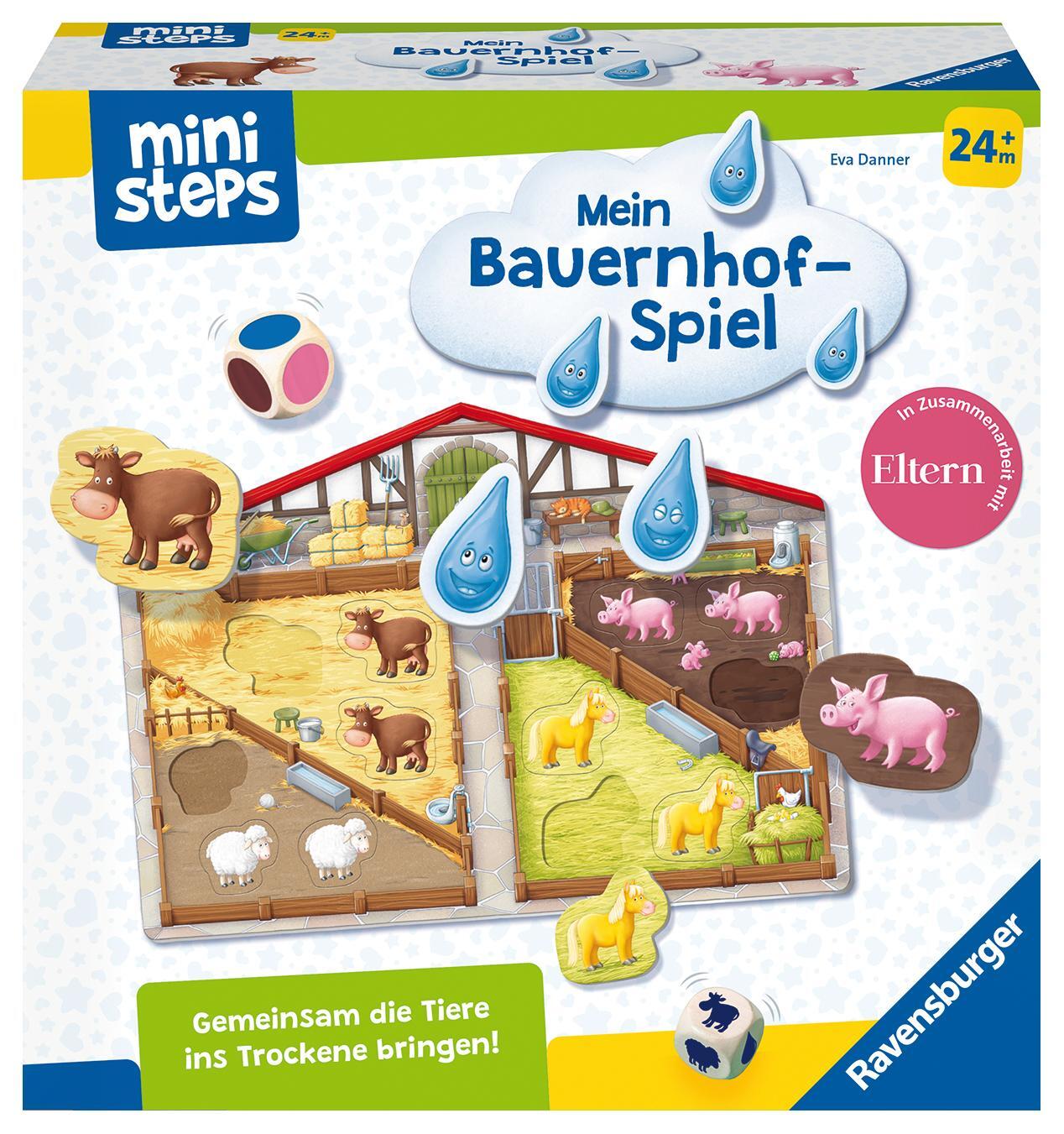 Cover: 4005556041732 | Ravensburger ministeps 4173 Unser Bauernhof-Spiel, Erstes Spiel...