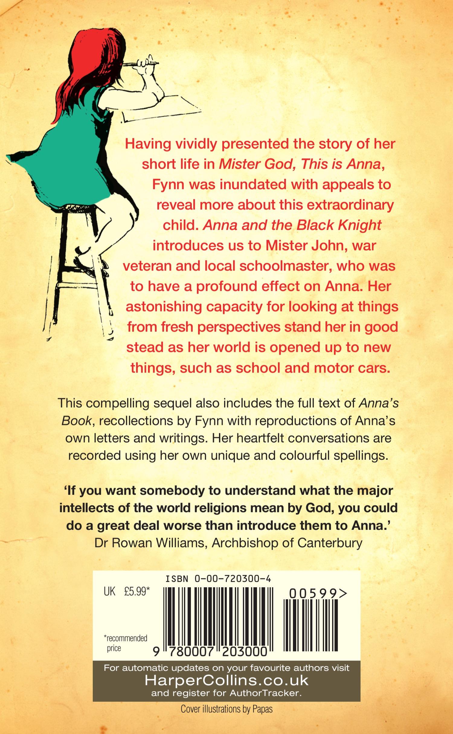 Rückseite: 9780007203000 | Anna and the Black Knight | Incorporating Anna's Book | Fynn | Buch