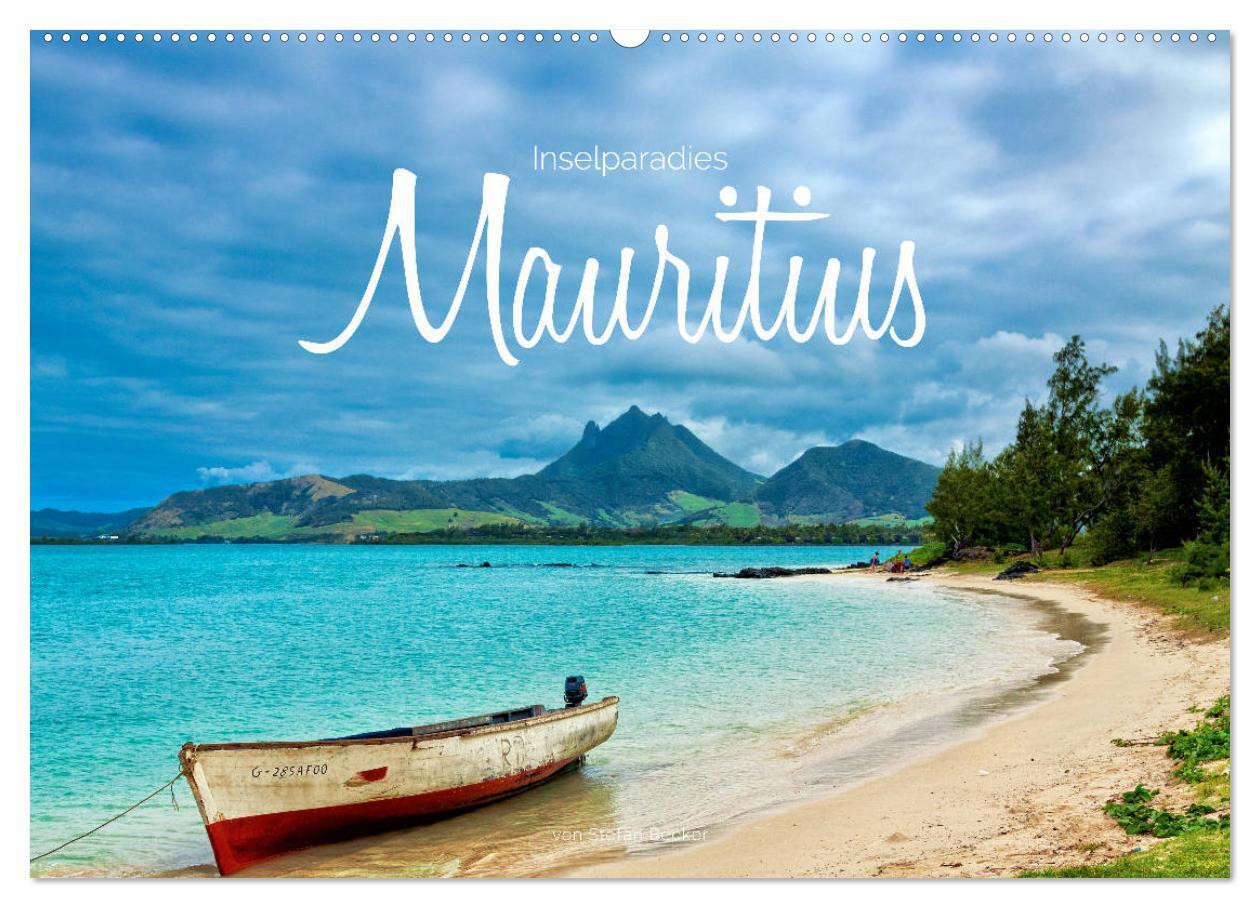 Cover: 9783383599545 | Inselparadies Mauritius (Wandkalender 2024 DIN A2 quer), CALVENDO...