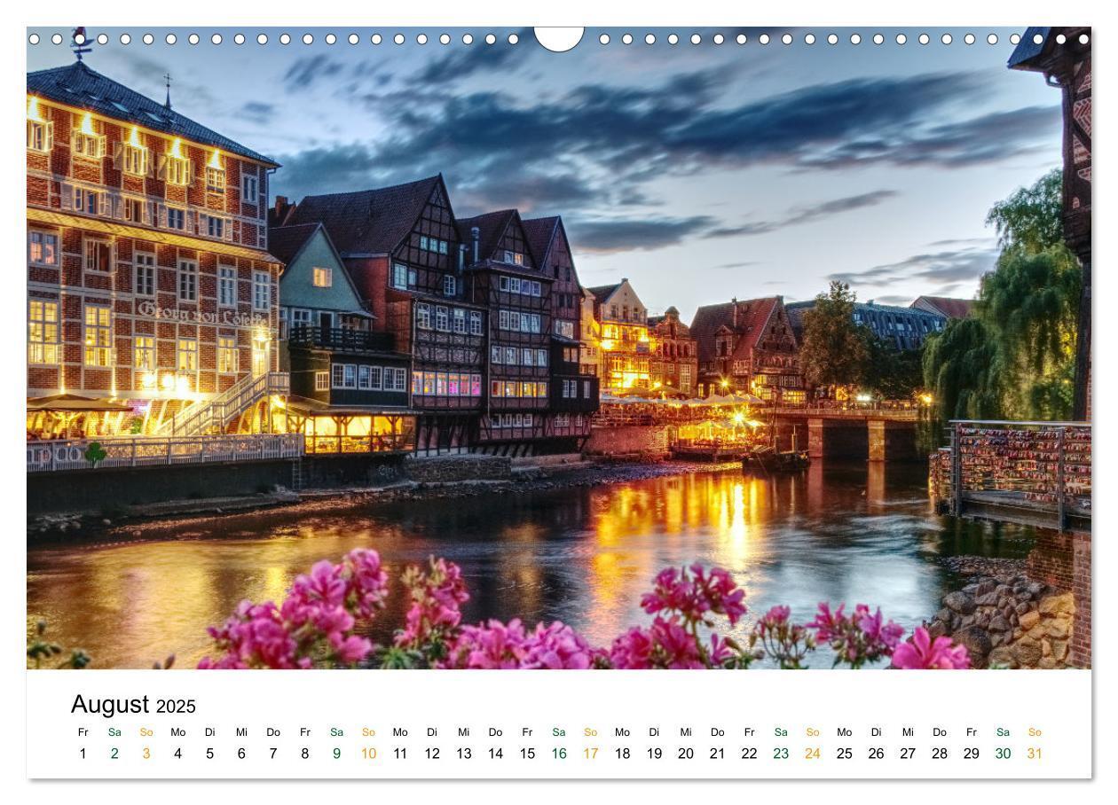 Bild: 9783435052615 | Lüneburg (Wandkalender 2025 DIN A3 quer), CALVENDO Monatskalender