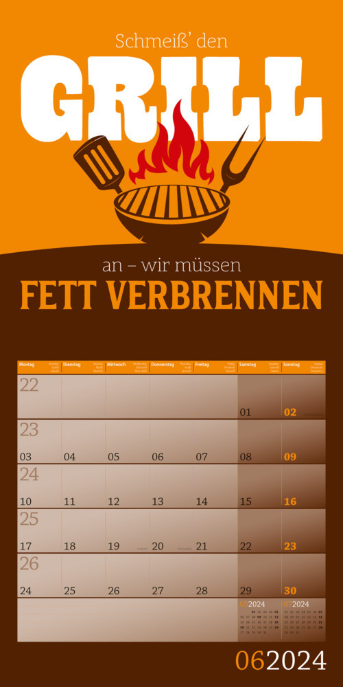 Bild: 9783838444345 | Einspruch Kalender 2024 - 30x30 | Ackermann Kunstverlag | Kalender