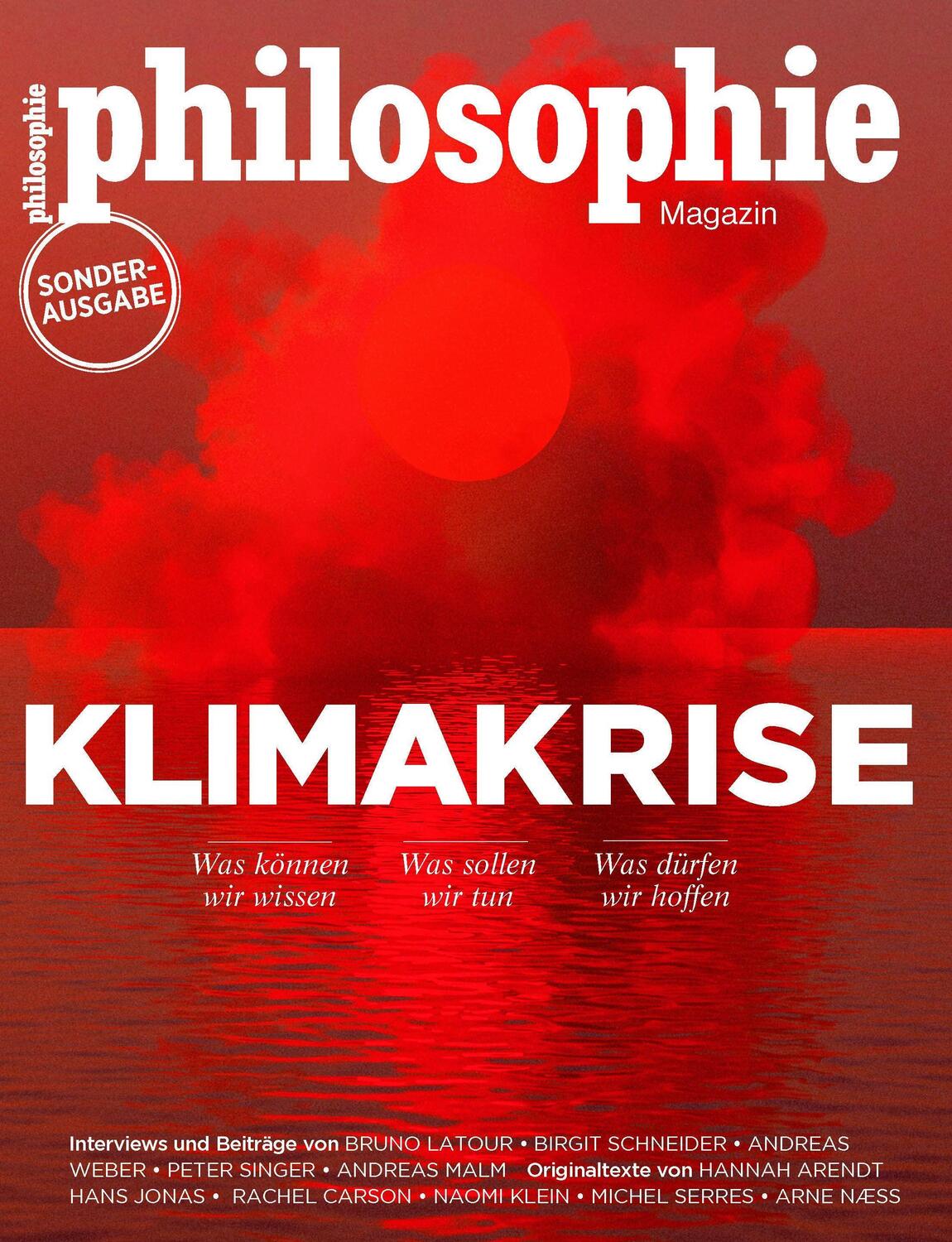 Cover: 9783949621031 | Philosophie Magazin Sonderausgabe "Klimakrise" | Taschenbuch | Deutsch