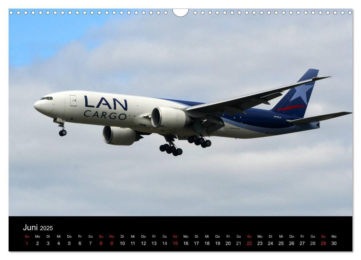 Bild: 9783435629862 | Internationale Frachtflugzeuge (Wandkalender 2025 DIN A3 quer),...