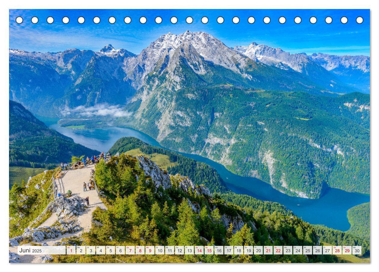 Bild: 9783383796500 | Urlaub im Berchtesgadener Land (Tischkalender 2025 DIN A5 quer),...