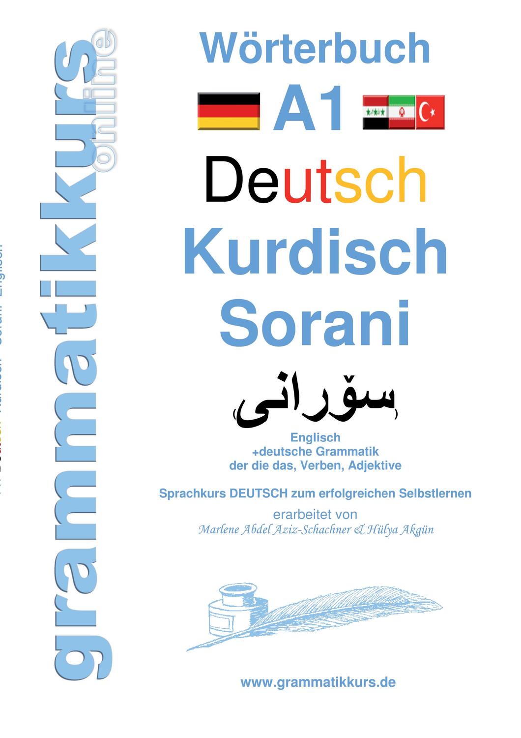 Cover: 9783738645576 | Wörterbuch A1 Deutsch Kurdisch Sorani | Aziz-Schachner (u. a.) | Buch