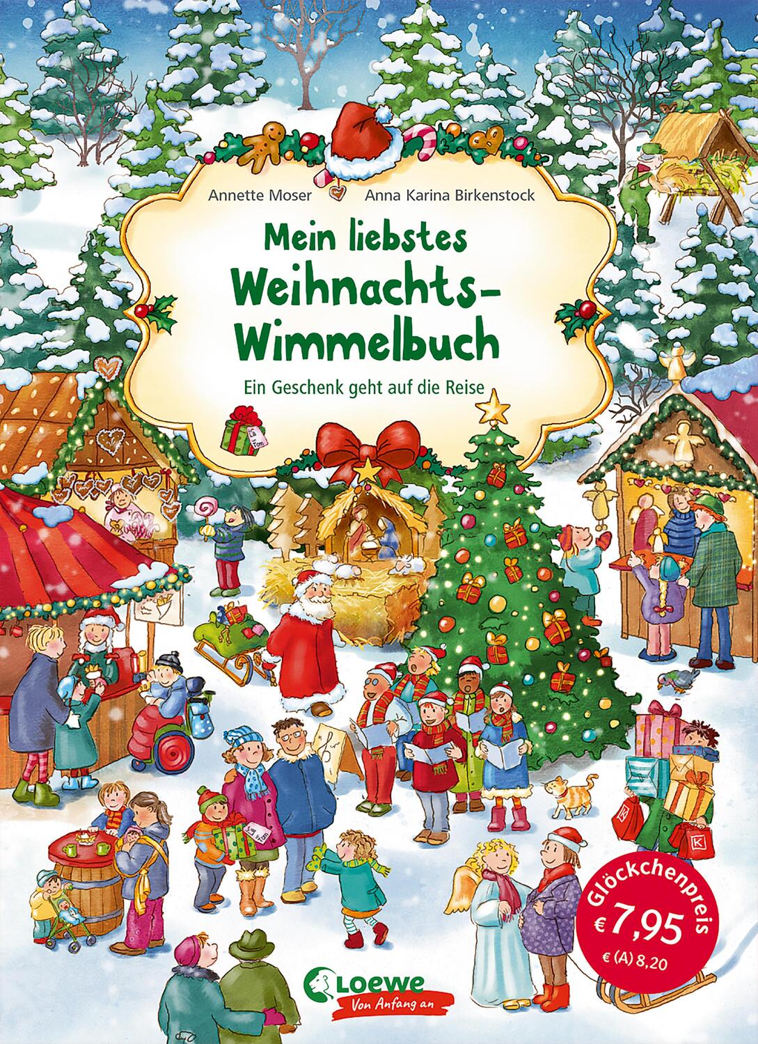Cover: 9783743213562 | Mein liebstes Weihnachts-Wimmelbuch | Annette Moser | Buch | Deutsch