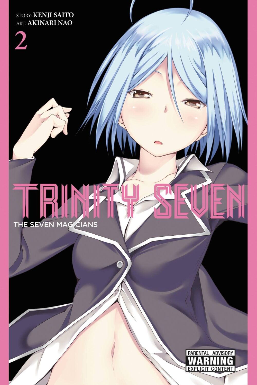 Cover: 9780316263672 | Trinity Seven, Volume 2 | The Seven Magicians | Kenji Saito | Buch