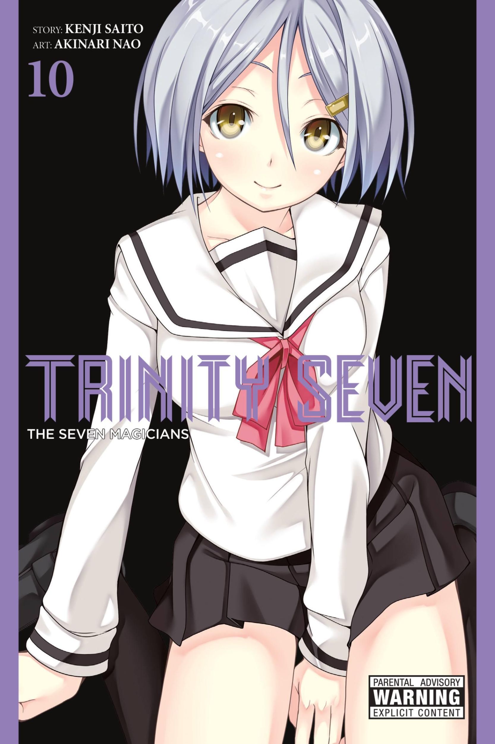 Cover: 9780316470780 | Trinity Seven, Volume 10 | The Seven Magicians | Kenji Saito | Buch