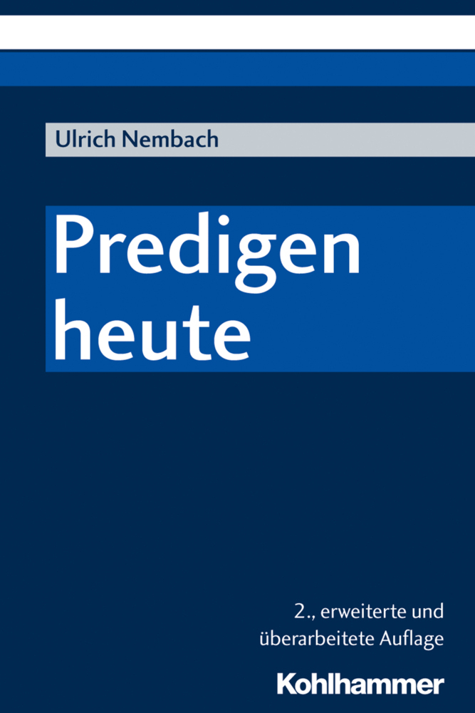 Cover: 9783170354869 | Predigen heute | Ulrich Nembach | Taschenbuch | 292 S. | Deutsch
