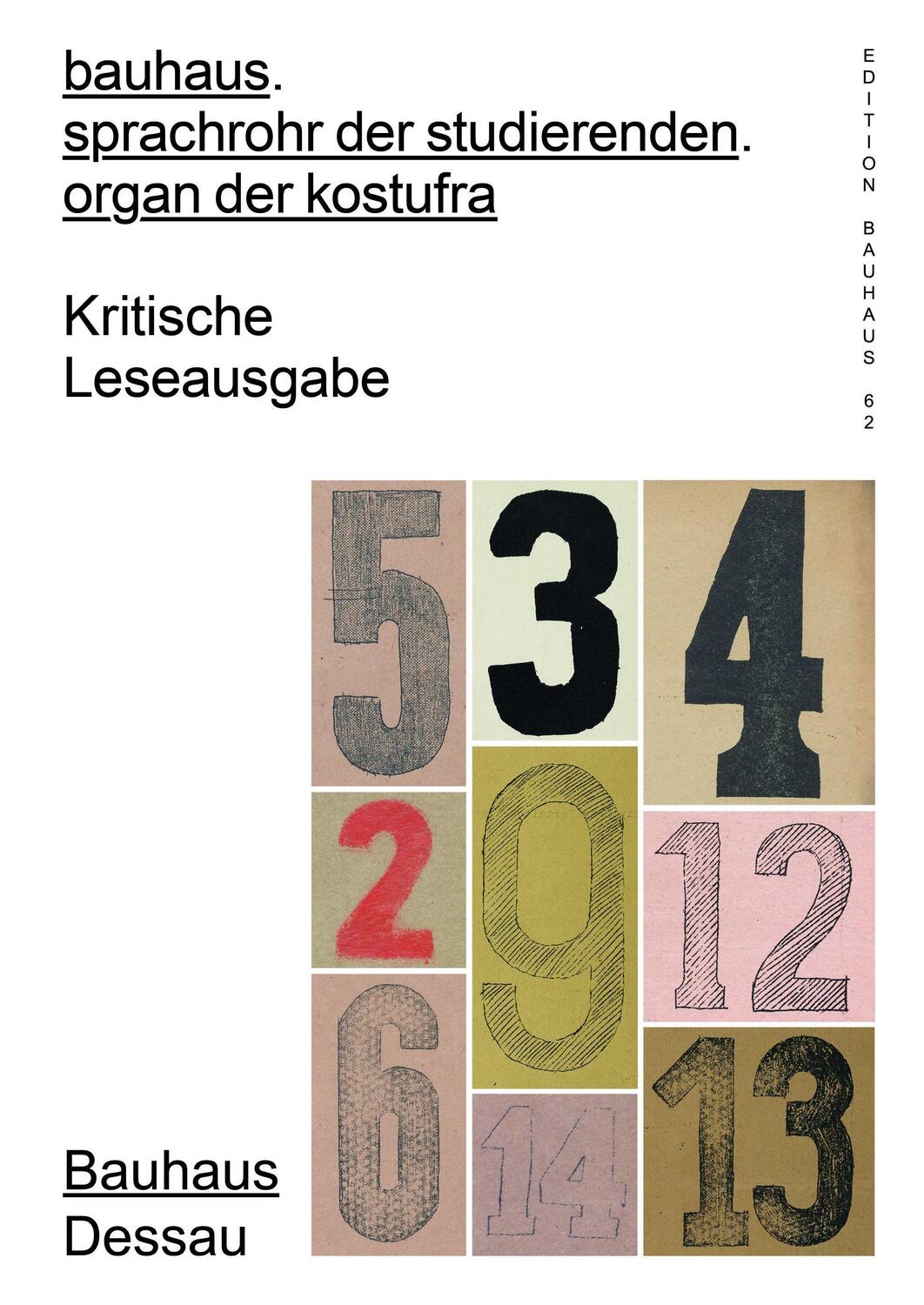 Cover: 9783959056069 | bauhaus. sprachrohr der studierenden. organ der kostufra | Taschenbuch