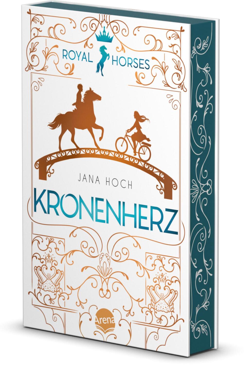 Cover: 9783401512402 | Royal Horses (1). Kronenherz | Jana Hoch | Taschenbuch | Royal Horses