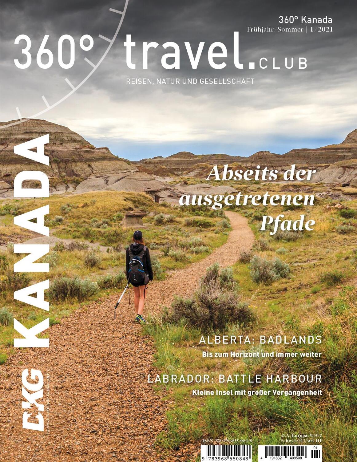 Cover: 9783968550848 | 360° Kanada - Ausgabe Frühjahr/Sommer 2021 | Taschenbuch | Deutsch