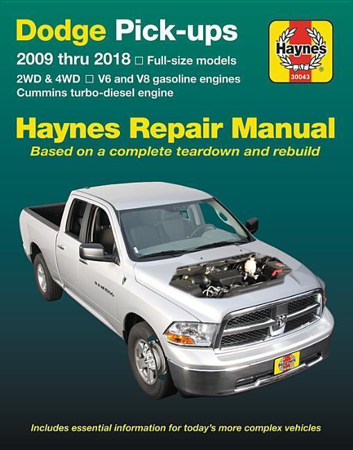 Cover: 9781620923429 | Dodge Pick Ups (09 - 16) | 2009-16 | Haynes Publishing | Taschenbuch