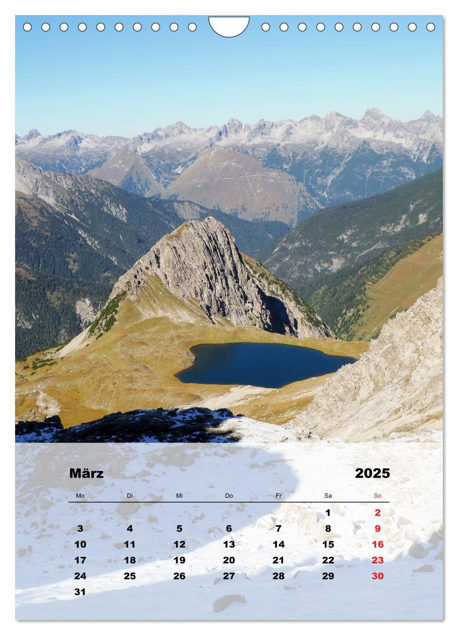 Bild: 9783435973033 | Bergwelten (Wandkalender 2025 DIN A4 hoch), CALVENDO Monatskalender