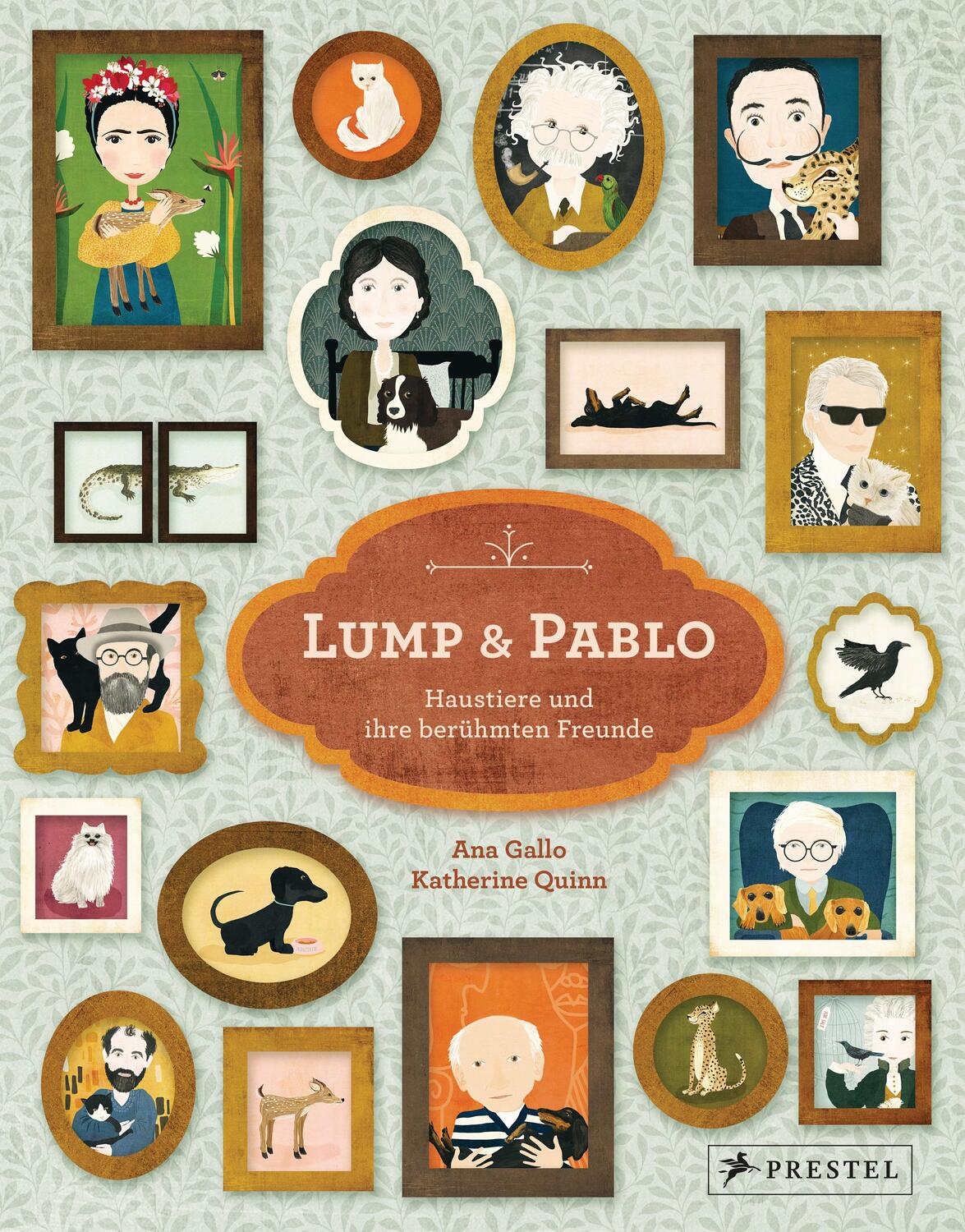 Cover: 9783791374260 | Lump und Pablo | Haustiere und ihre berühmten Freunde | Ana Gallo