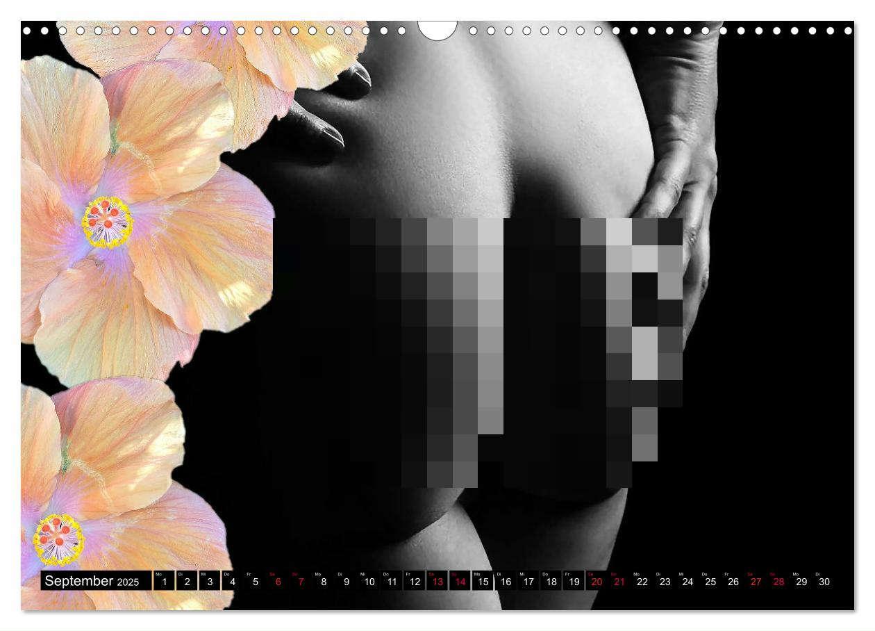 Bild: 9783383975219 | Erotik Art etwas Blumig POMBASTISCH (Wandkalender 2025 DIN A3...