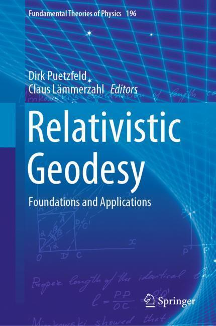 Cover: 9783030114992 | Relativistic Geodesy | Foundations and Applications | Buch | XIII