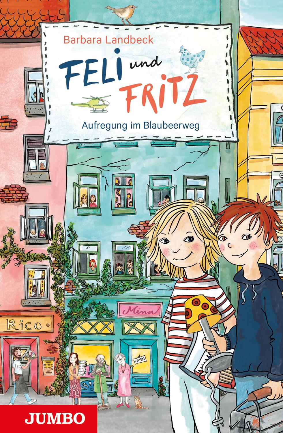Cover: 9783833744143 | Feli und Fritz. Aufregung im Blaubeerweg | Barbara Landbeck | Buch