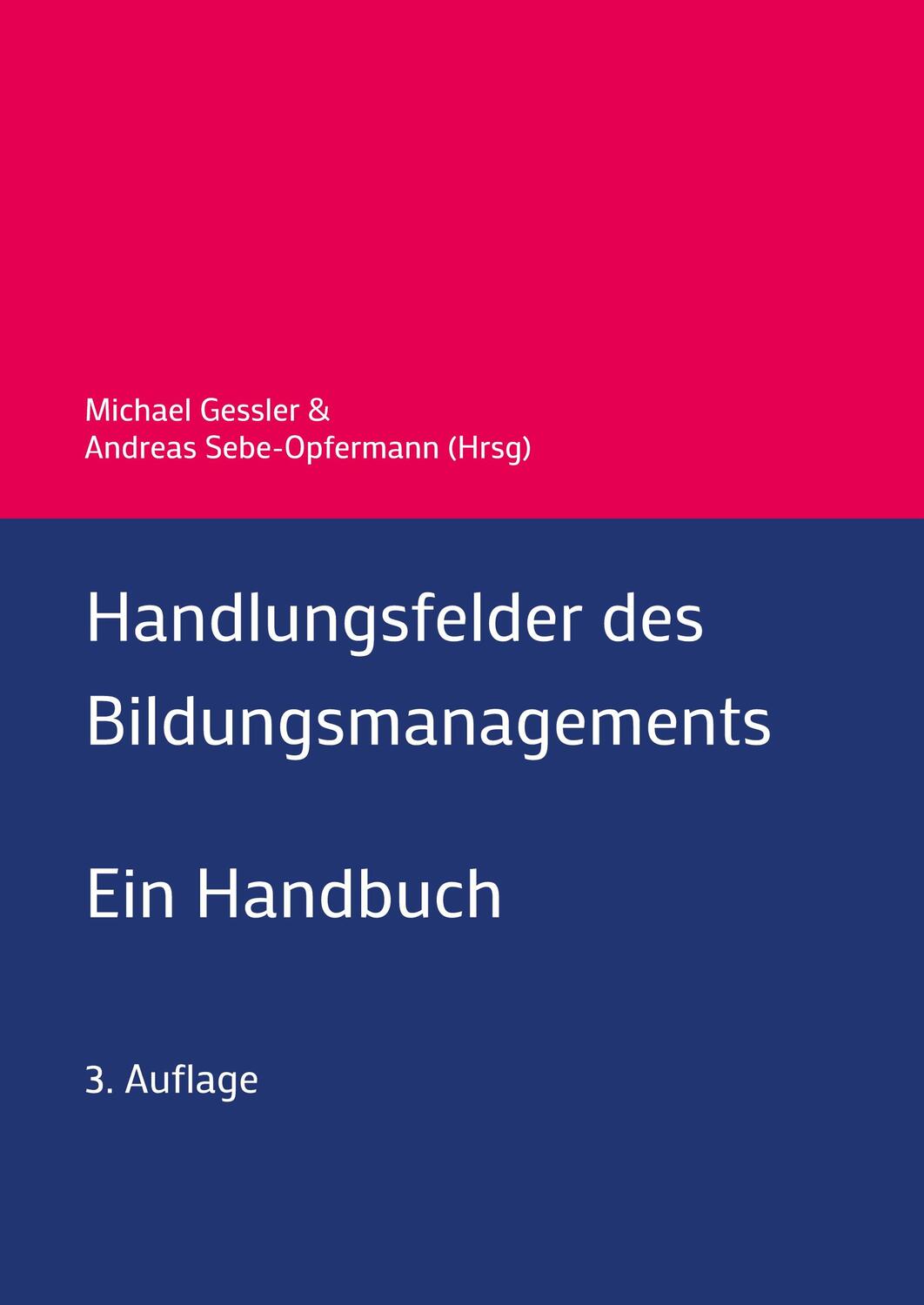 Cover: 9783347918825 | Handlungsfelder des Bildungsmanagements | Ein Handbuch | Kil (u. a.)