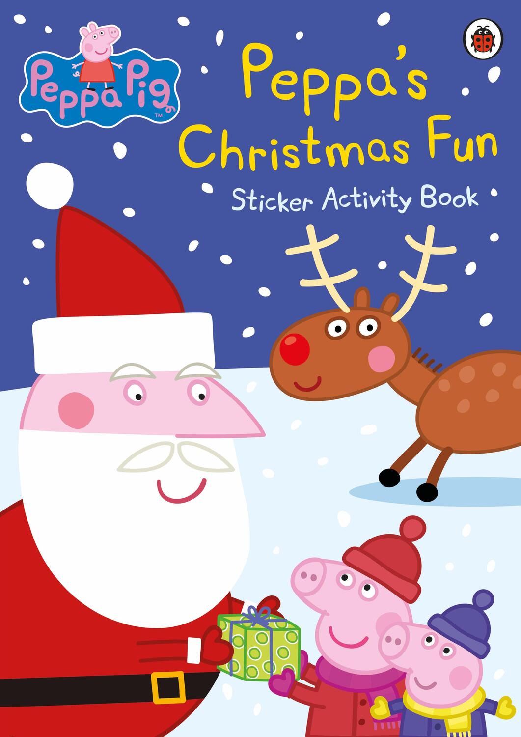 Cover: 9780241200414 | Peppa Pig: Peppa's Christmas Fun Sticker Activity Book | Peppa Pig
