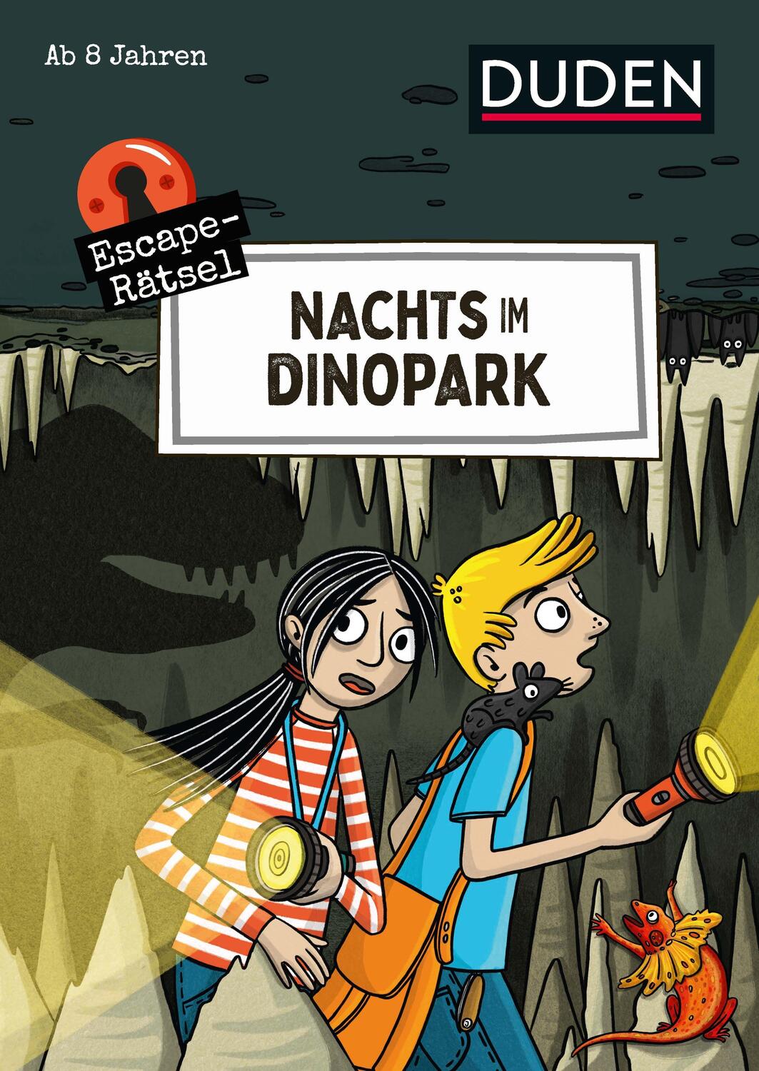 Cover: 9783411770663 | Escape-Rätsel - Nachts im Dinopark | Janine Eck (u. a.) | Taschenbuch