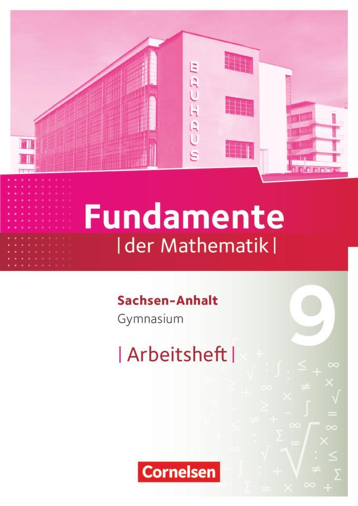Cover: 9783060093663 | Fundamente der Mathematik 9. Schuljahr - Gymnasium Sachsen-Anhalt -...