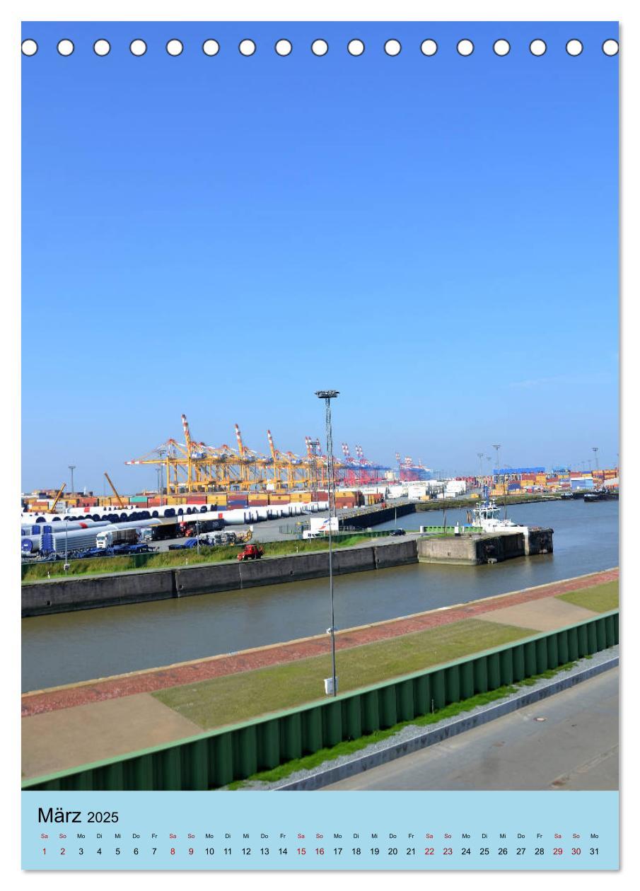 Bild: 9783435997282 | BREMERHAVEN die Seestadt mit maritimen Flair - 2025 (Tischkalender...