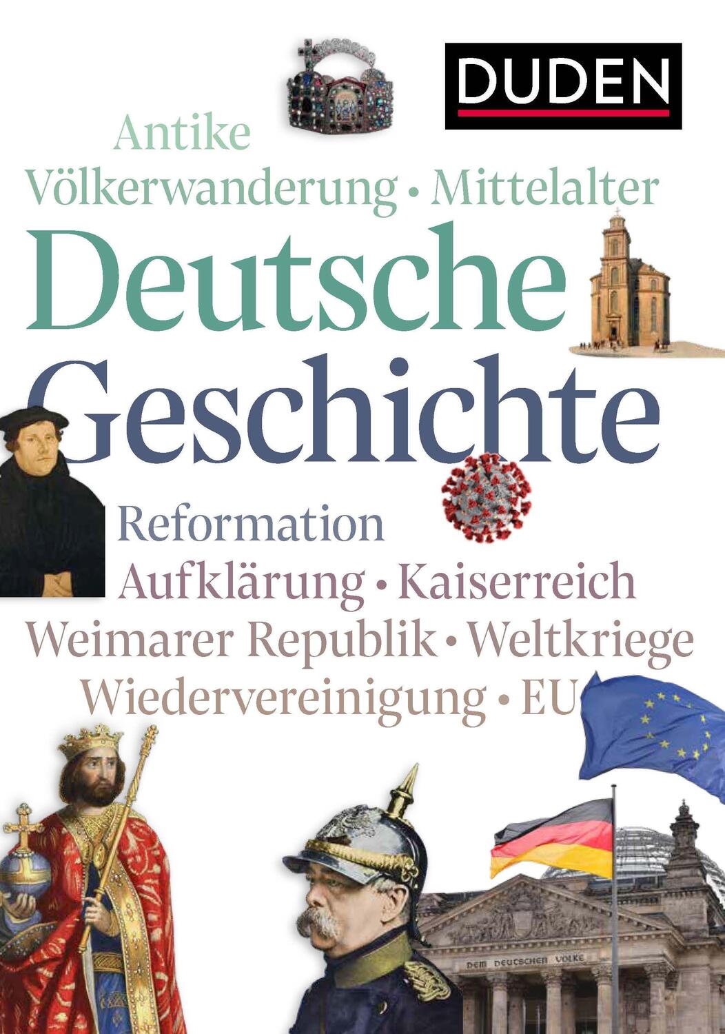 Cover: 9783411710201 | Deutsche Geschichte | Von der Antike bis heute | Buch | 512 S. | 2022