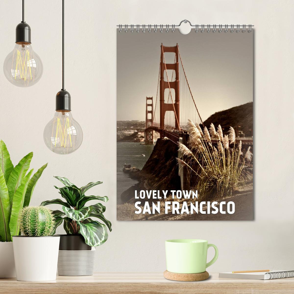 Bild: 9781325976928 | Lovely Town SAN FRANCISCO (Wall Calendar 2025 DIN A4 portrait),...