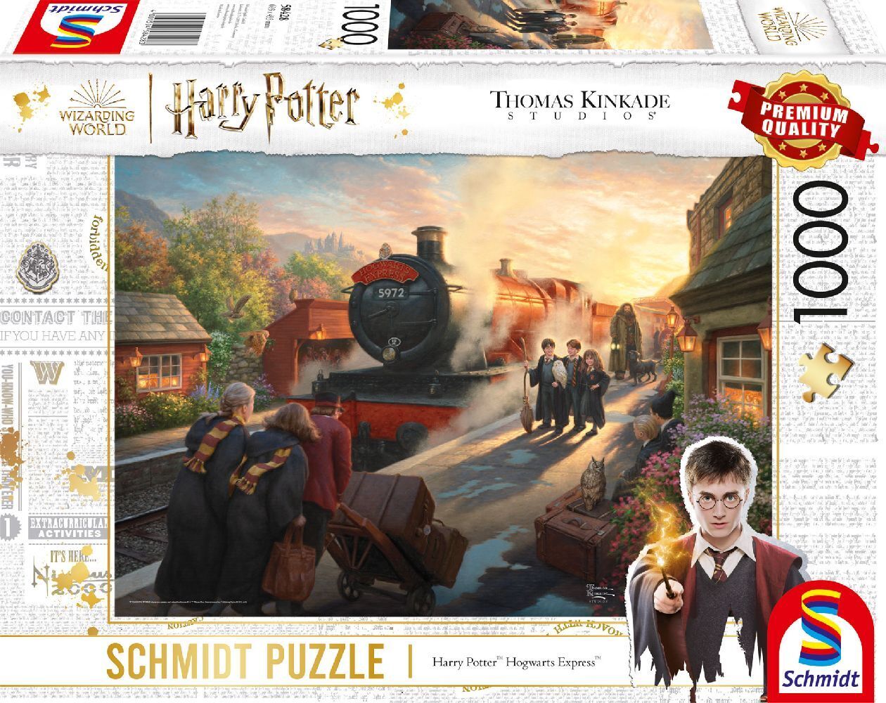 Cover: 4001504584283 | Wizarding World, Harry Potter Hogwarts Express | Thomas Kinkade | 2024